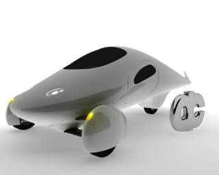 Diesel Electric Car
